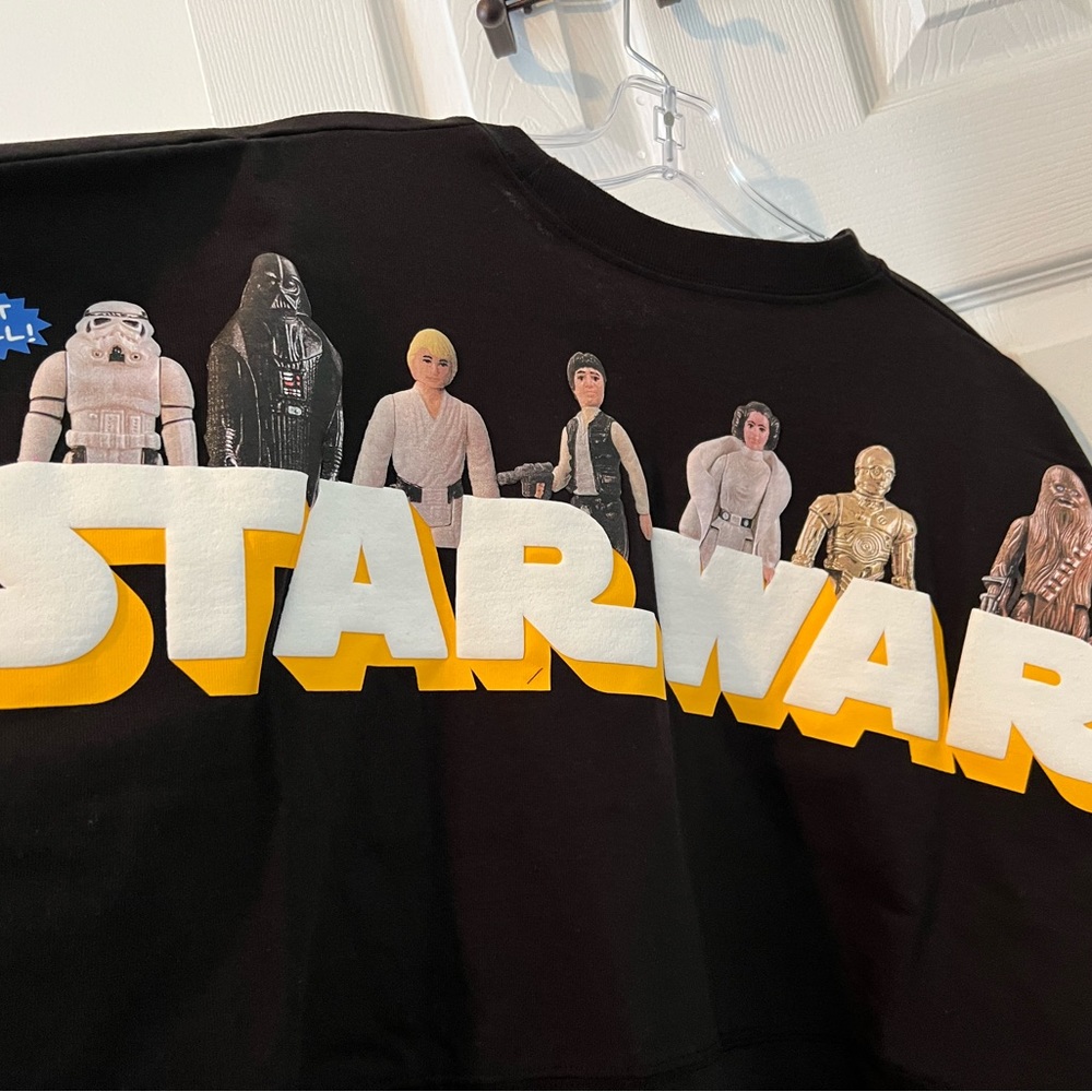 Star Wars Action Figures Black Spirit Jersey XXL
